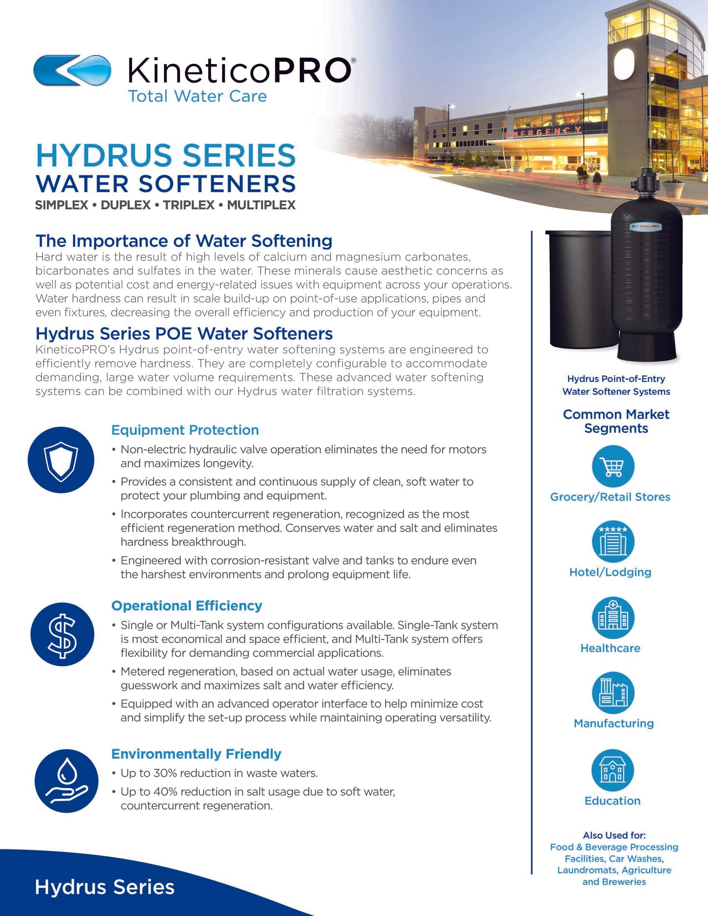 Kinetico Water Softeners, the Hydrus Series - ZYV WATER