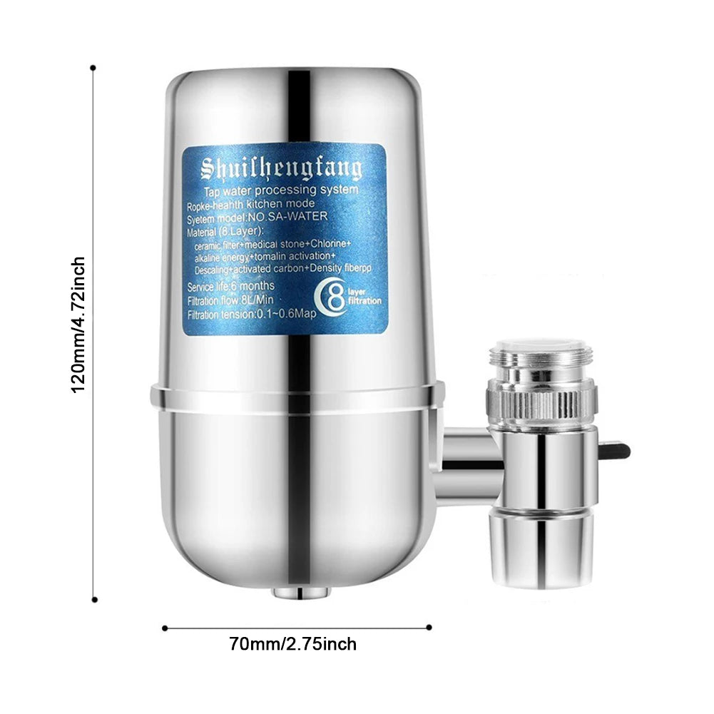 Dual Output 6000L Faucet Water Filter - ZYV WATER