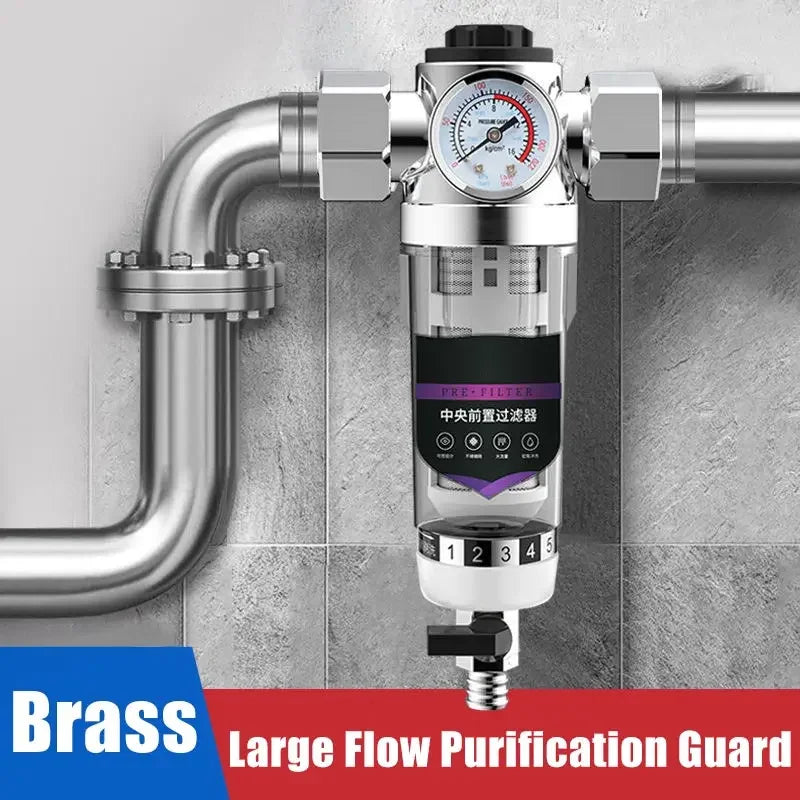 Stainless Steel Mesh 40um Central Prefilter Purifier - ZYV WATER