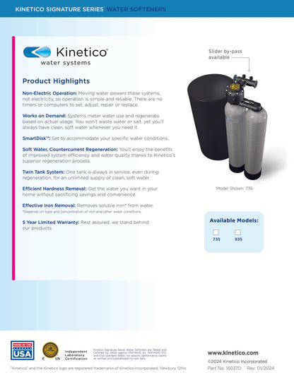 Kinetico Water Softeners, the Signature Series - ZYV WATER