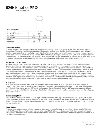 Kinetico Water Softener, Model CP216s - ZYV WATER