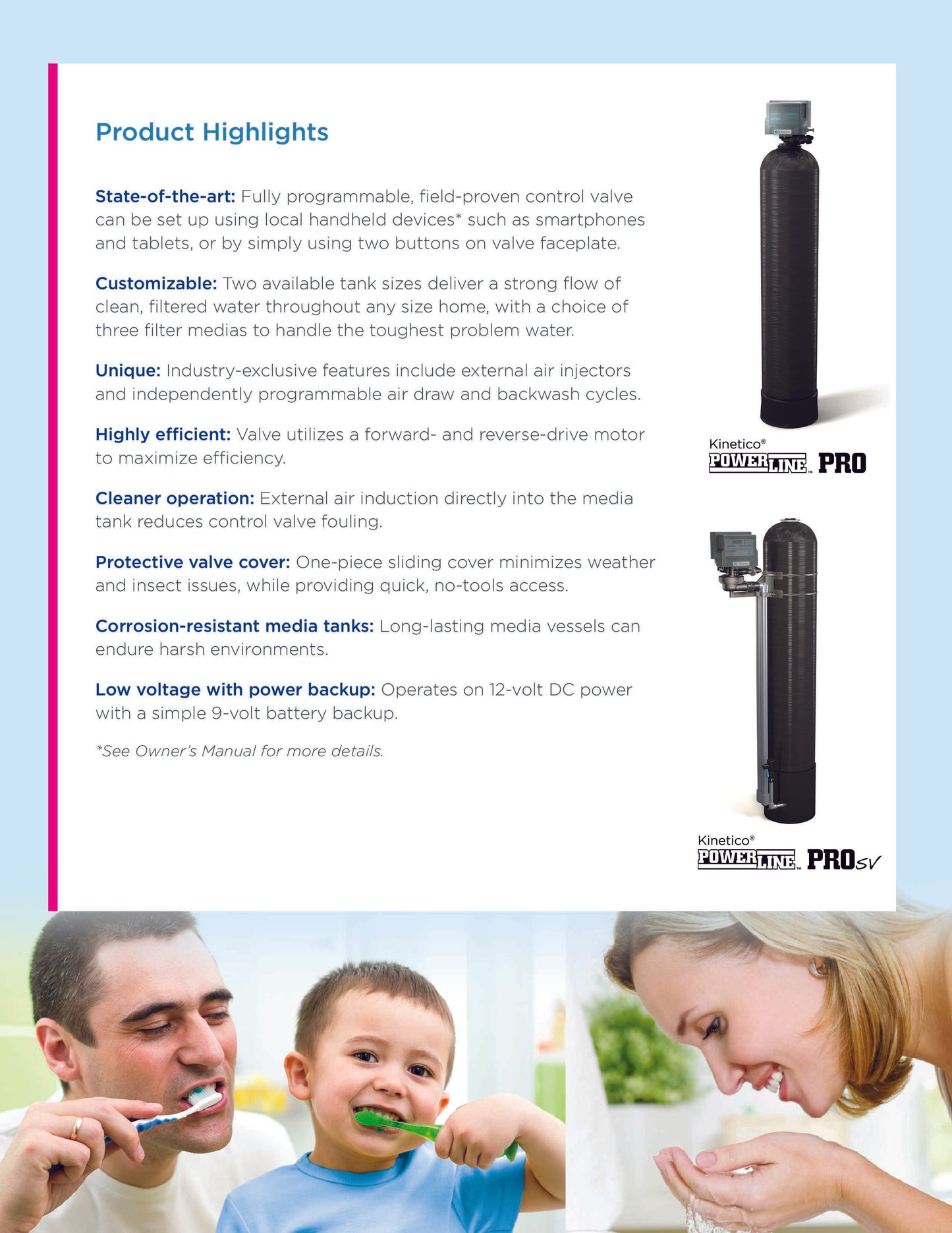 Kinetico Electric Filters and Sofneners, Powerline Series - ZYV WATER