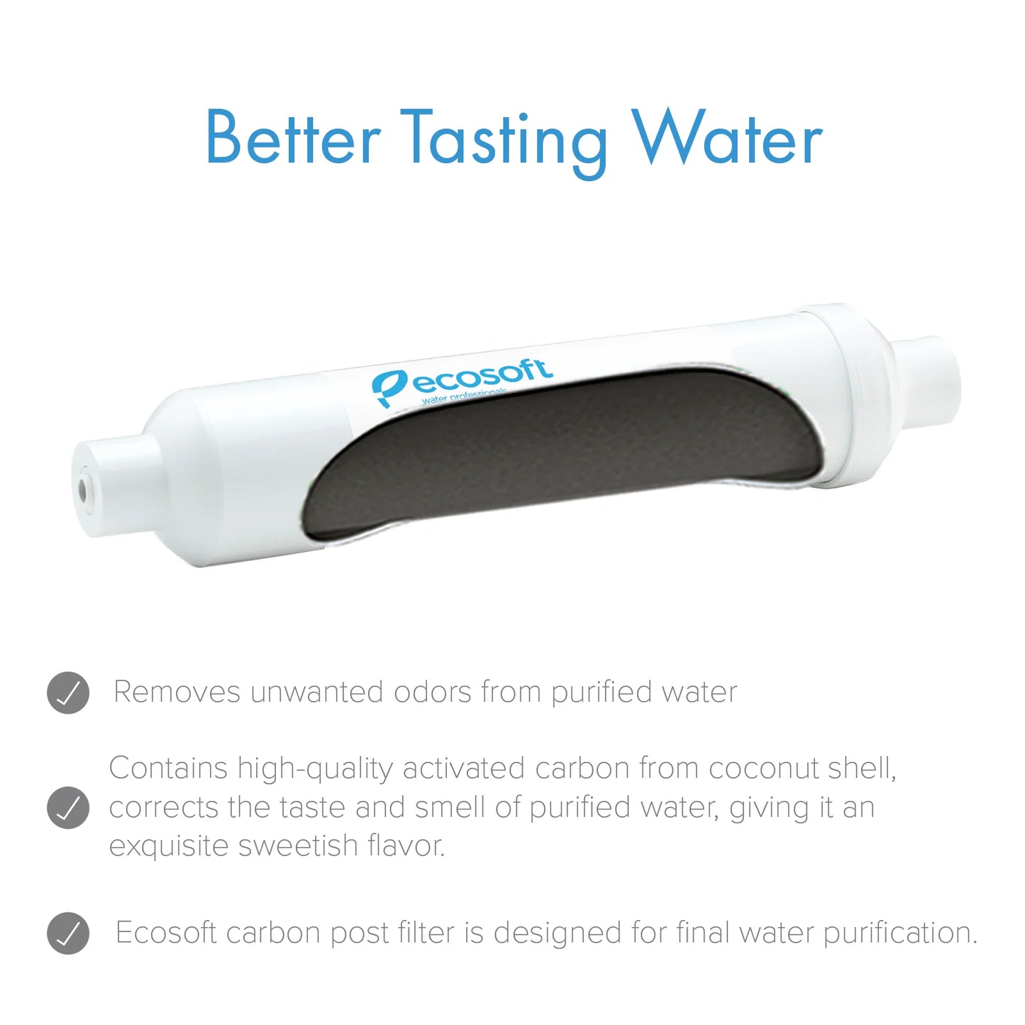 In-Line Post-Carbon Replacement for RO Systems - ZYV WATER