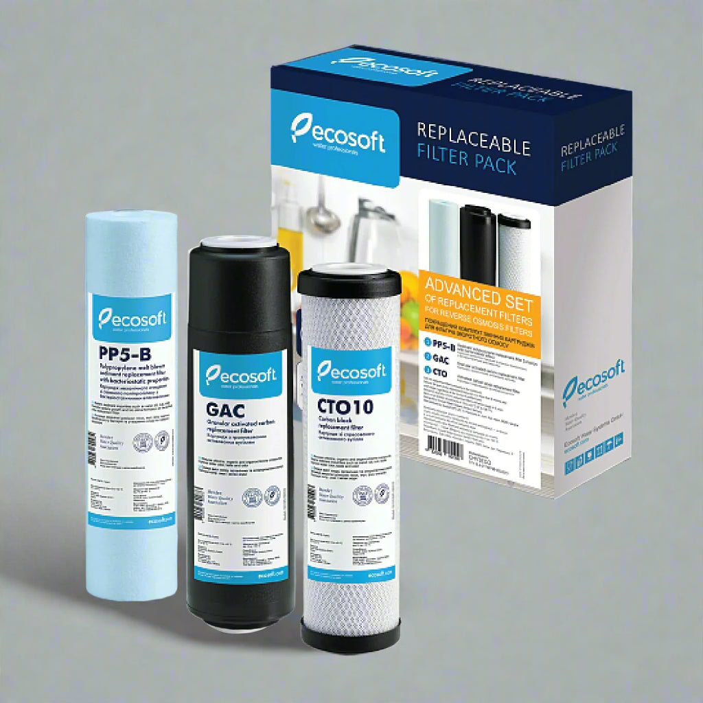 Filter Replacement Set 1-2-3 for RO Systems CTO - ZYV WATER