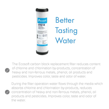 Carbon Block Replacement Filter 4.5” x 20” - ZYV WATER