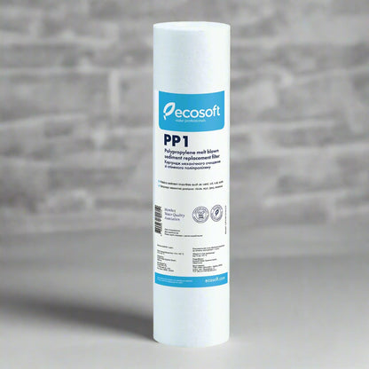 PP melt blown Sediment Replacement Filter 2.5” x 10”,  1 micron - ZYV WATER