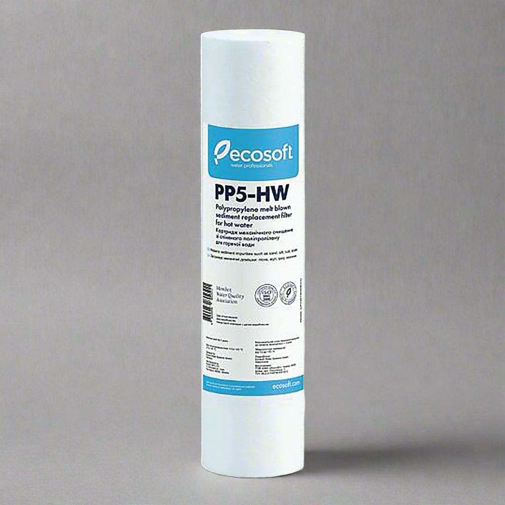 PP melt blown Sediment Replacement Filter 2.5” x 10”,  5 micron, Hot Water - ZYV WATER