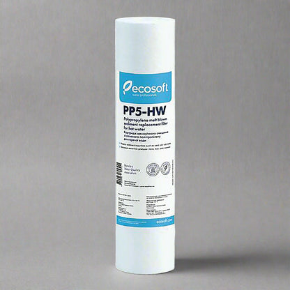 PP melt blown Sediment Replacement Filter 2.5” x 10”,  5 micron, Hot Water - ZYV WATER