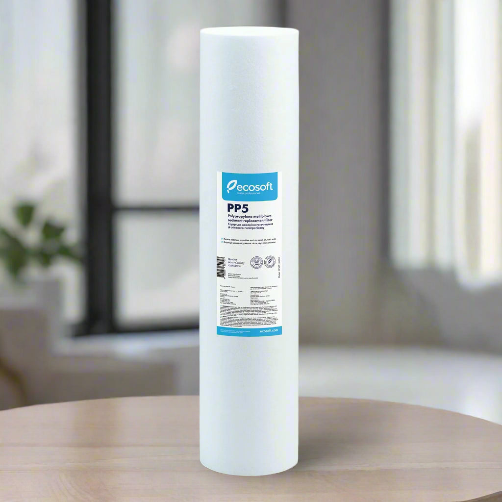 PP melt blown Sediment Filter Replacement Filter 4.5” x 20”, 5 micron - ZYV WATER