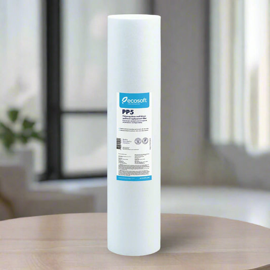 PP melt blown Sediment Filter Replacement Filter 4.5” x 20”, 5 micron - ZYV WATER