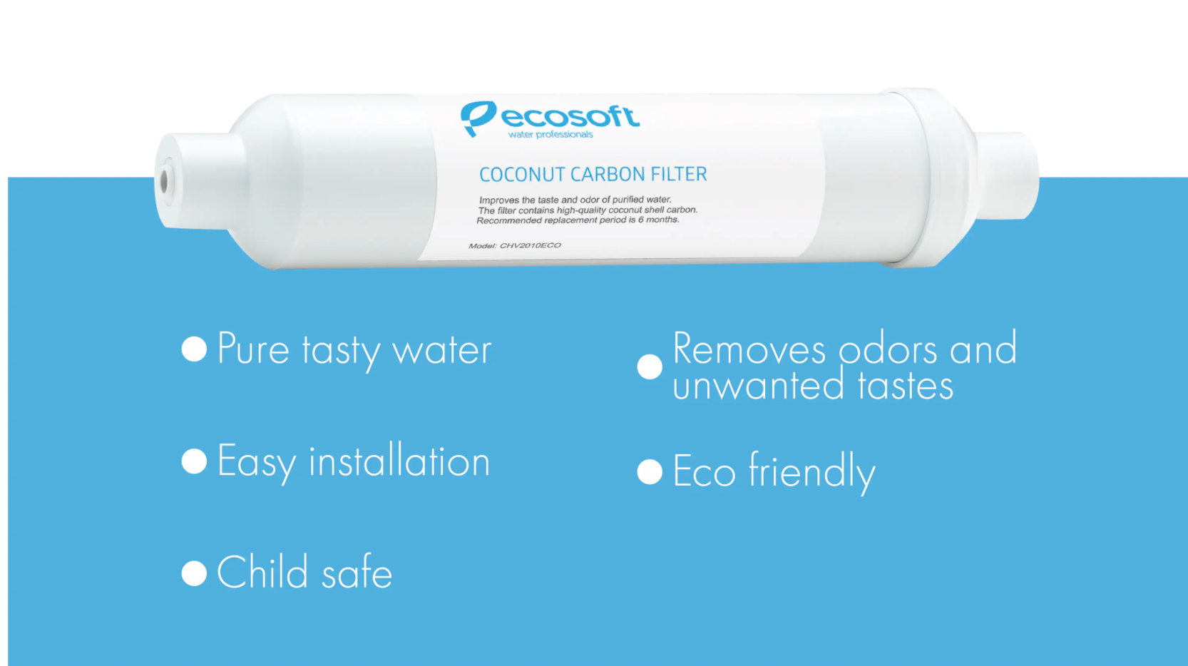 In-Line Post-Carbon Replacement for RO Systems - ZYV WATER