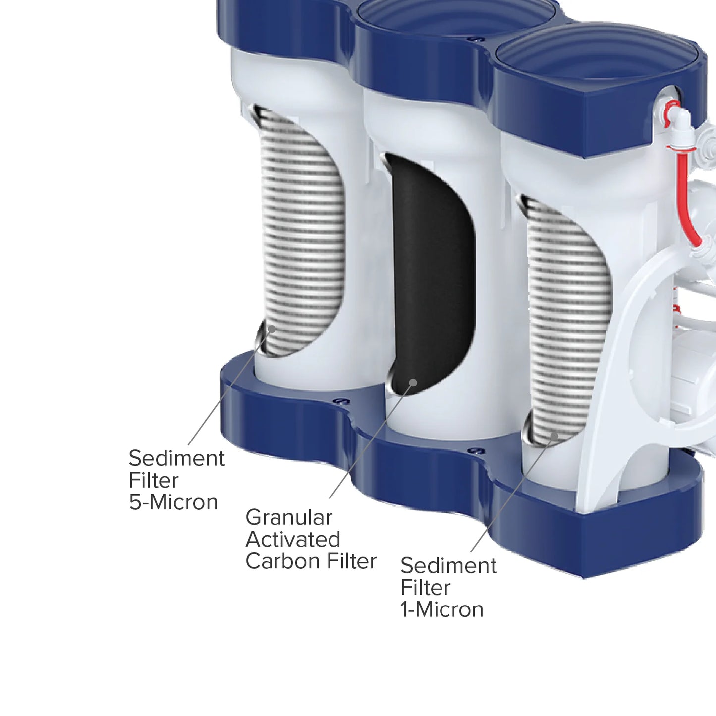 Filter Replacement Set 1-2-3 for RO Systems Sediment - ZYV WATER
