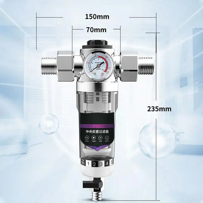 Stainless Steel Mesh 40um Central Prefilter Purifier - ZYV WATER